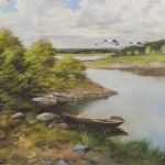 1208 8138 OIL PAINTING